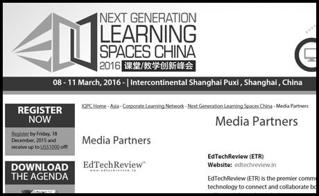 Next Generation Learning Spaces China 2016