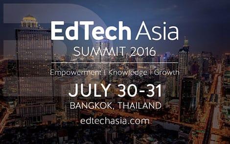 EdTech Asia Summit to Highlight Regional  Education Focused Startups  and Investors