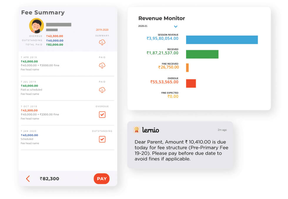 Fee collection apps in india