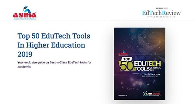 Top 50 Edutech Tools in Higher Education Report