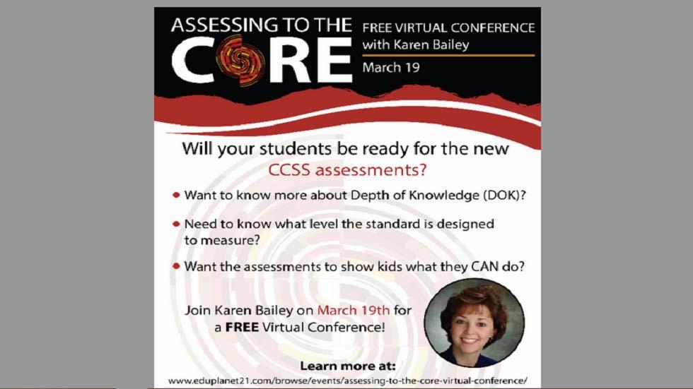 Assessing to the Core: Virtual Conference