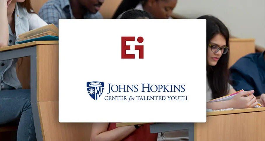 Ei Partners With the Prestigious Johns Hopkins Center for Talented Youth