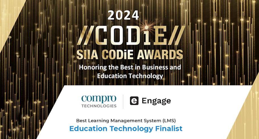 ComproDLS Engage Is a Finalist for Best LMS at the 2024 SIIA CODiE Awards