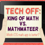 Infographic War of Two Great iOS Math apps King of Math vs Mathmateer