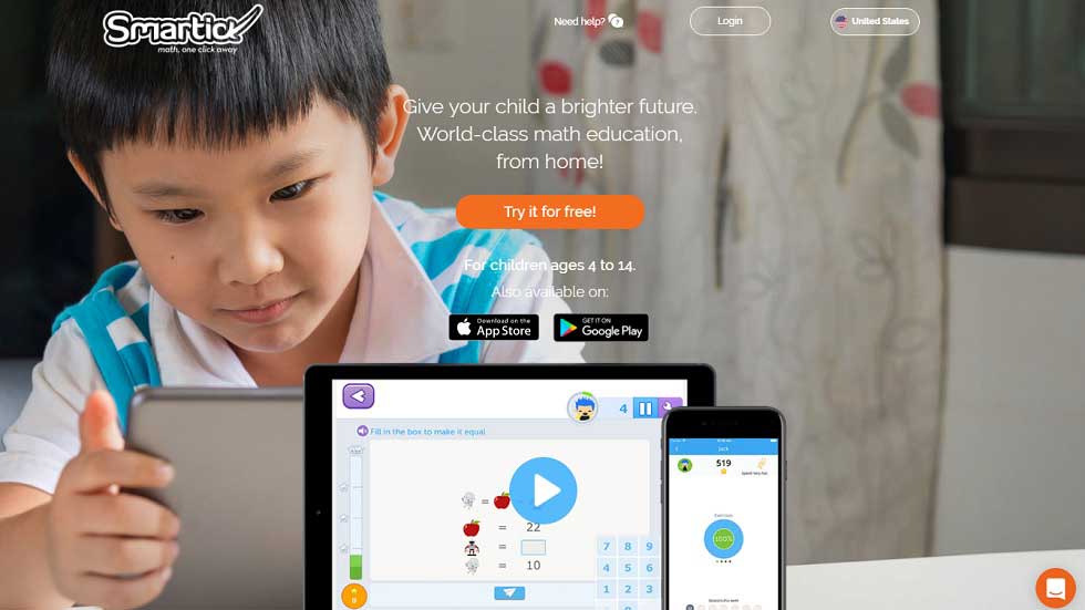 Smartick: Smart Way for Children to Learn Mathematics