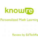 KnowRe - Personalized Math Learning