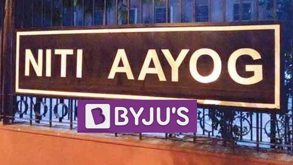 NITI Aayog Partners With BYJUS