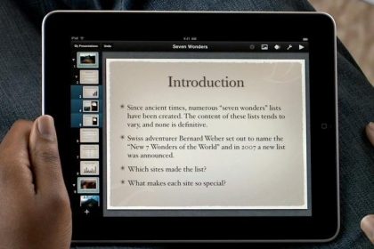 Webinar: Create Awesome Presentations on iPad