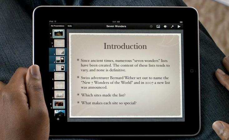 Webinar Create Awesome Presentations on iPad