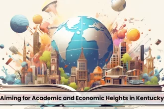 Infographic Aiming for Academic and Economic Heights in Kentucky