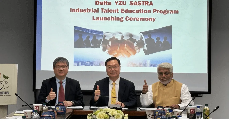 Delta Yuan Ze SASTRA Launch Tech Training Programme