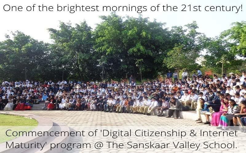 Sanskaar Valley Takes Lead to Make Students Internet Mature