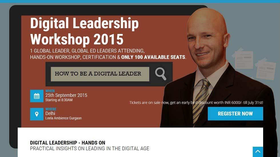 Leading in the Digital Age Hands-On Workshop & Certification for All Educational Leaders