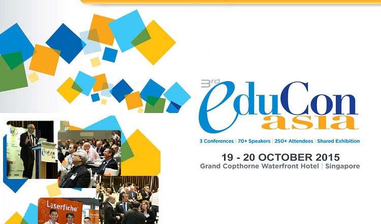 EduCon Asia Returns for its 3rd Year | 19-21 October 2015 | Singapore