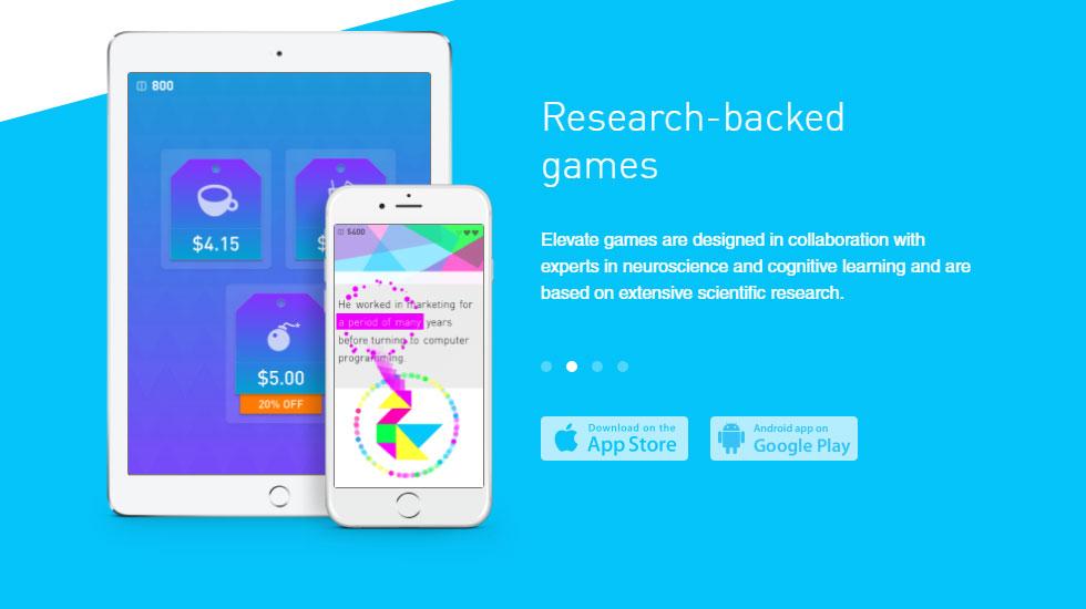 Elevate The Brain Training App