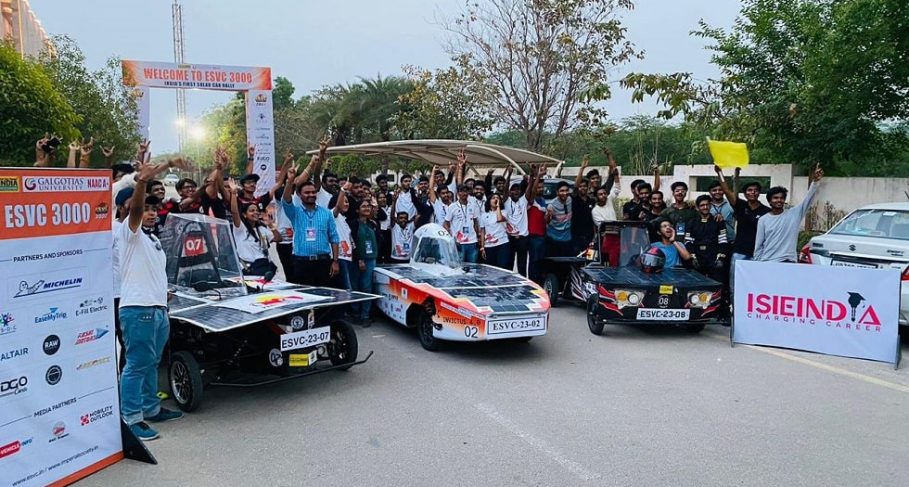 More Than 1500 Engineering Graduates from 18 States Upskilled at ISIE-Electric Solar Vehicle Championship ESVC3000