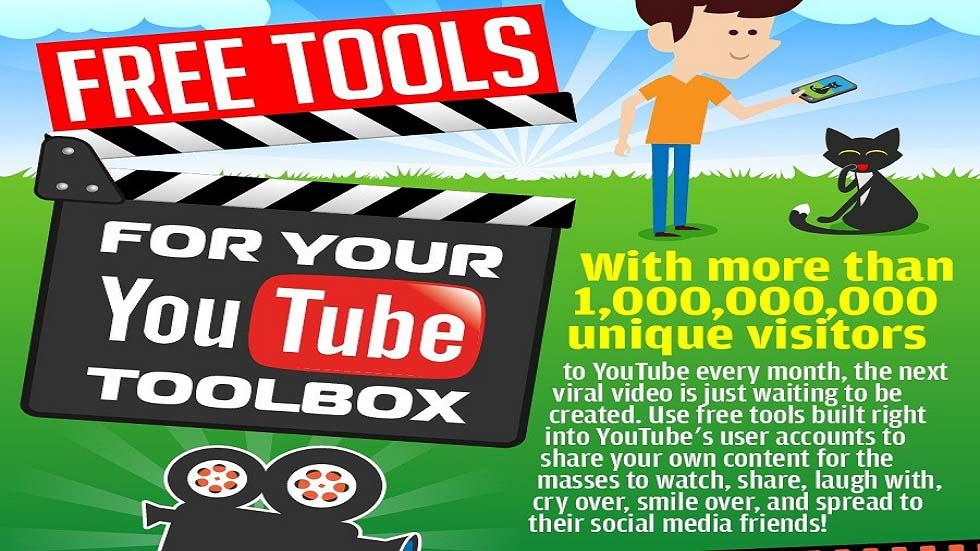 Infographic Free & Useful YouTube Tools