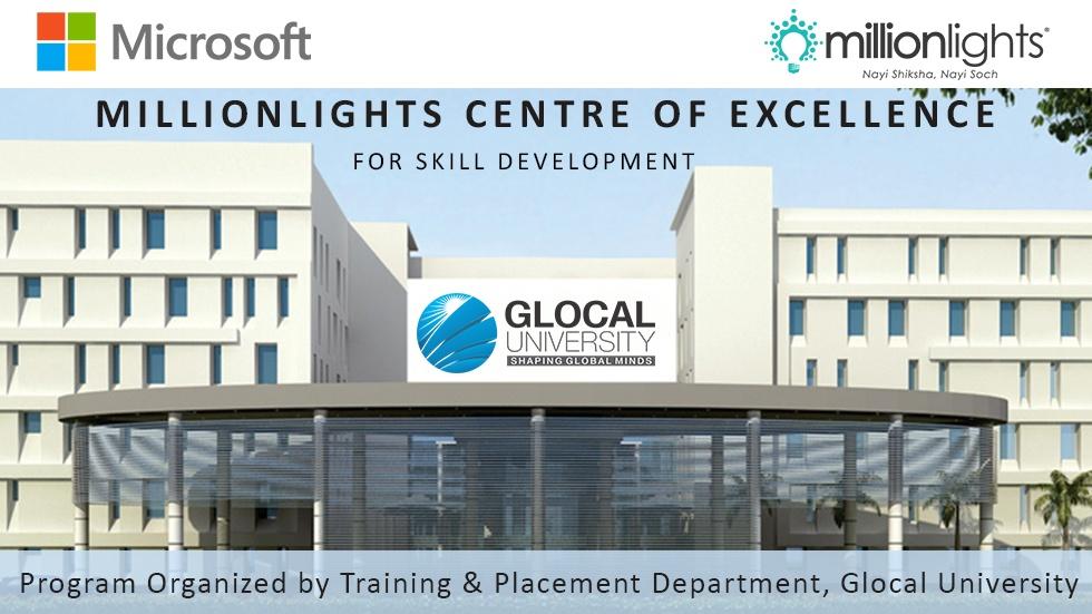 Glocal University Partners with Millionlights to Create the Centre of Excellence