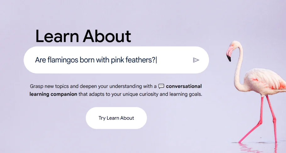 Google Launches New AI Tool Learn About to Revolutionize Learning