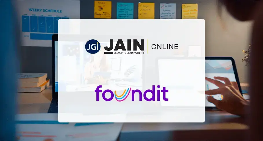 JAIN Online & foundit Partner to Offer Career Support Programmes to Students