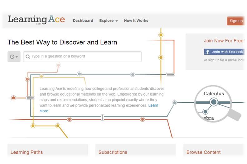 Learning Ace: Search, Discover, Learn & Share Educational Materials