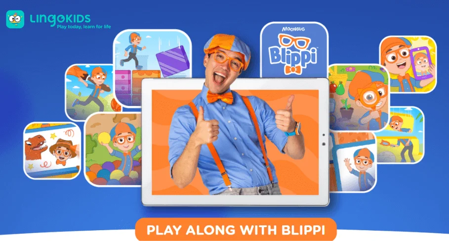 Lingokids and Moonbug Entertainment Team Up to Bring Blippi to Kids