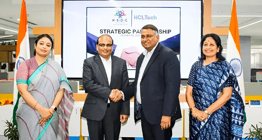 NSDC & HCLTech Collaborate to Address Skill Gap in Tech Engineering Sectors