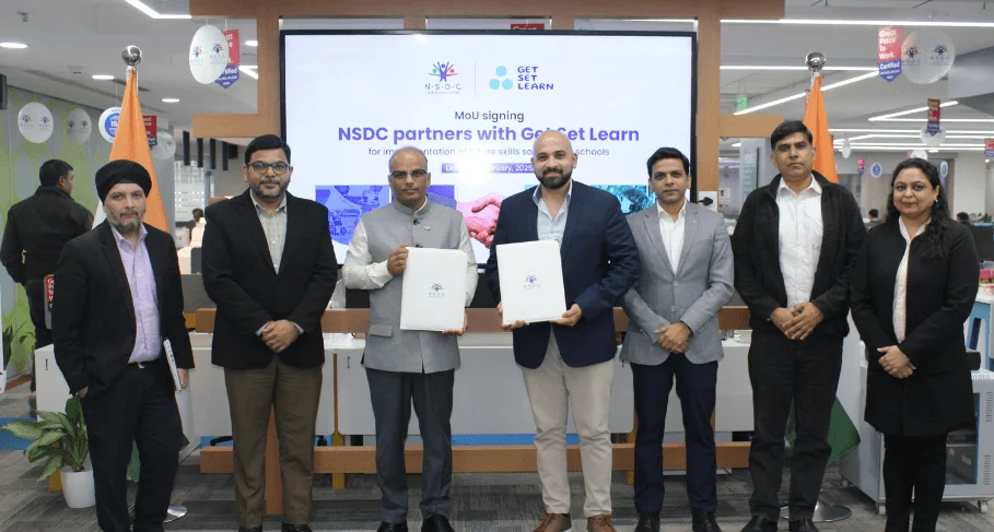 NSDC & Get Set Learn Collaborate to Empower Students With Future Skills