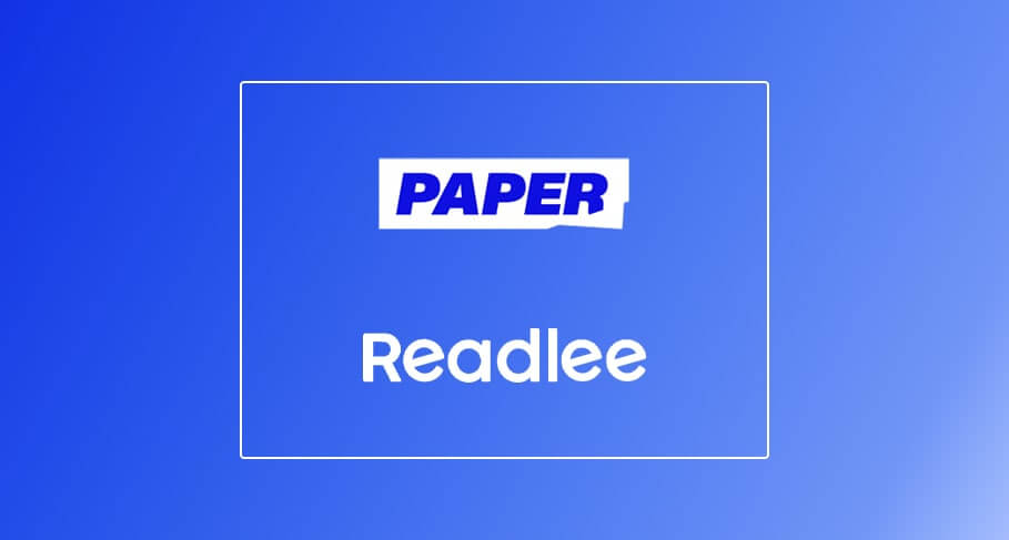 Paper Acquires Readlee to Enhance Literacy Crisis With Artificial Intelligence