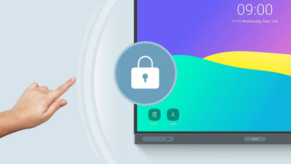 Security from Google Play Protect app on BenQ Boards