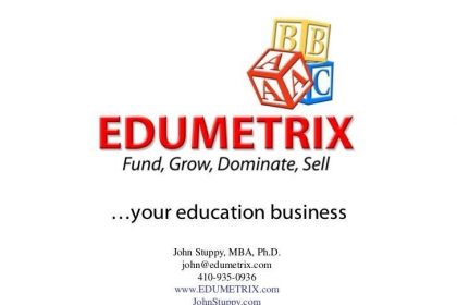 EDUMETRIX - Fund, Grow, Dominate, or Sell your EdTech Startups