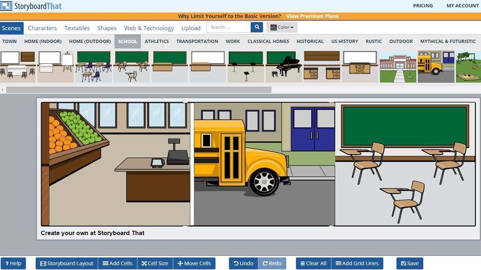 Storyboard That Releases Timeline Layout