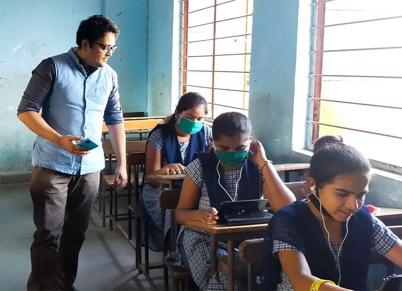 Training on Using iPrep on Tablets in Government Schools