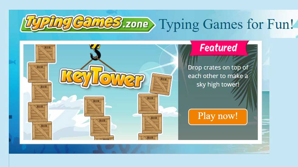 Games to Master Typing Explore Typing Master