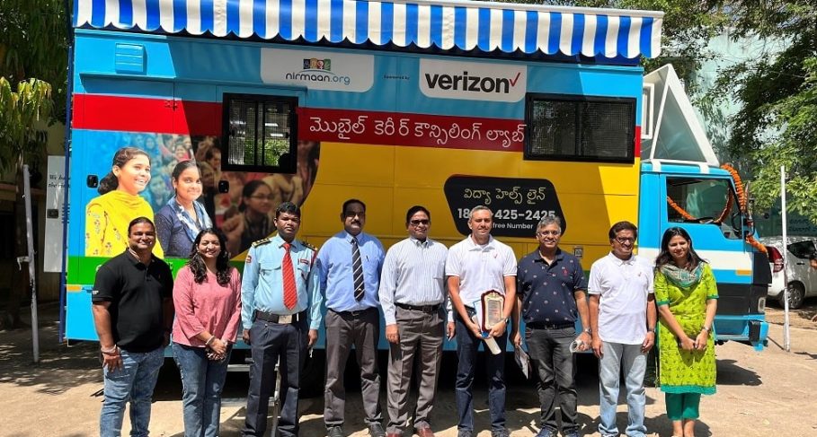 Verizon India & Nirmaan Organisation Launch First-of-its-kind Mobile Career Counselling Lab in Telangana