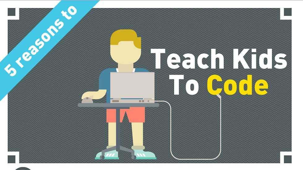 [Infographics] Five Reasons to Teach Kids to Code