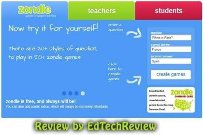 Zondle - Game Based Learning Platform for Kids