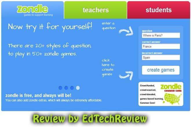 Zondle - Game Based Learning Platform for Kids